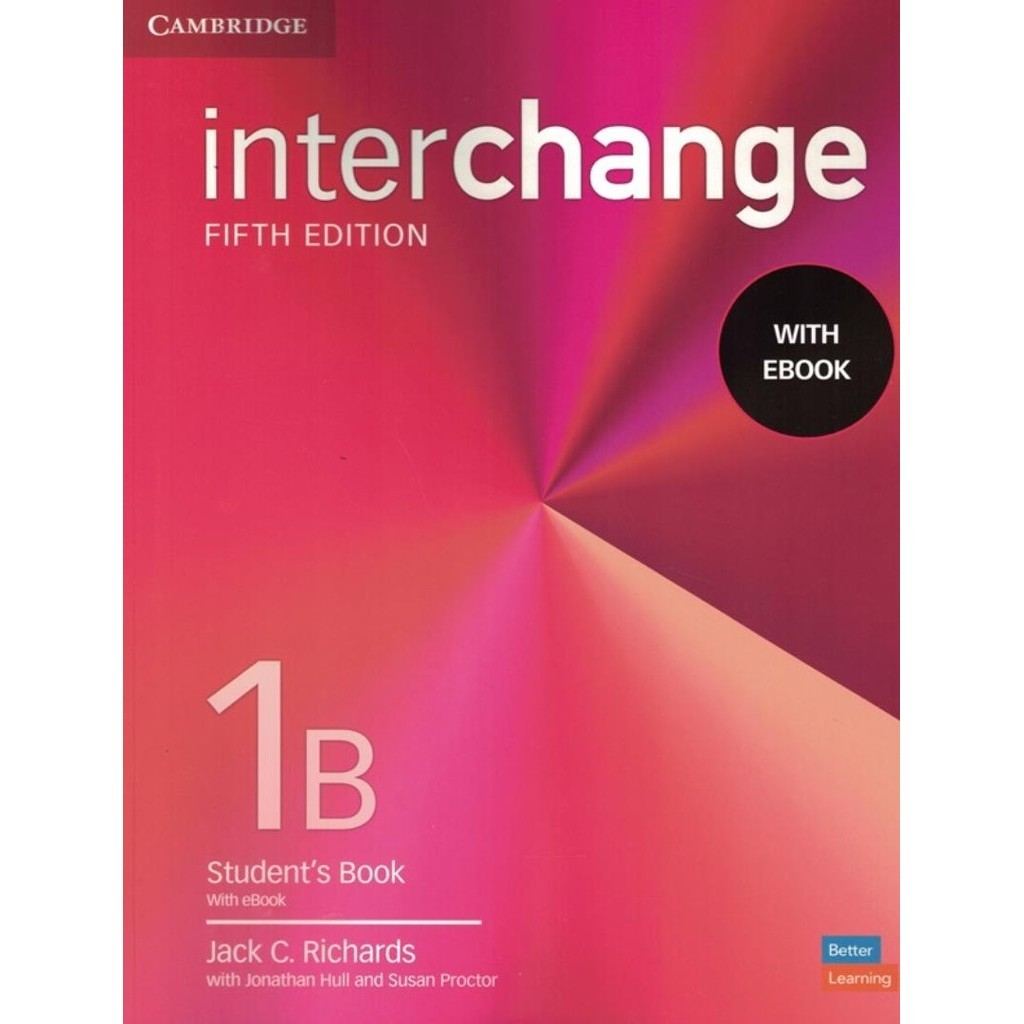 Interchange 1B Students Book With Ebook 5Th Ed