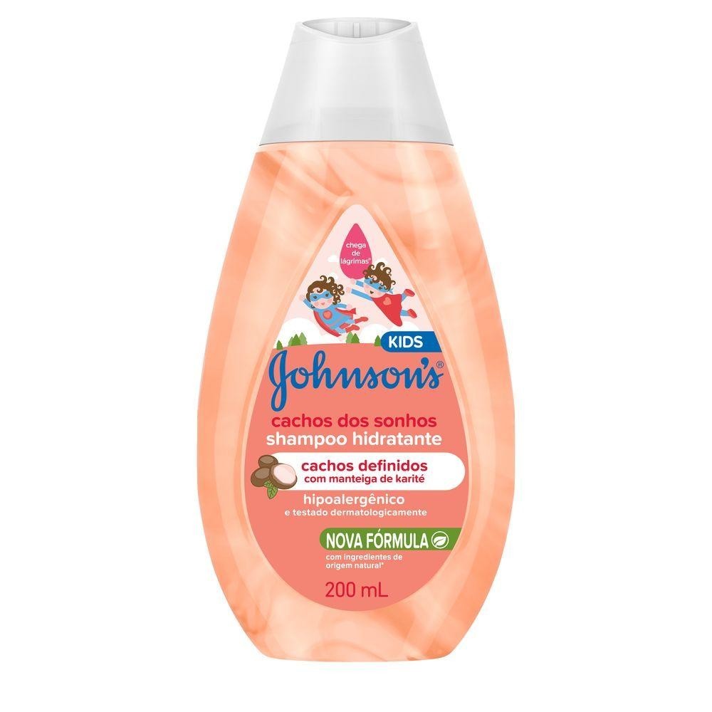Shampoo Johnson's Baby Cachos dos Sonhos 200ml em Oferta na Shopee