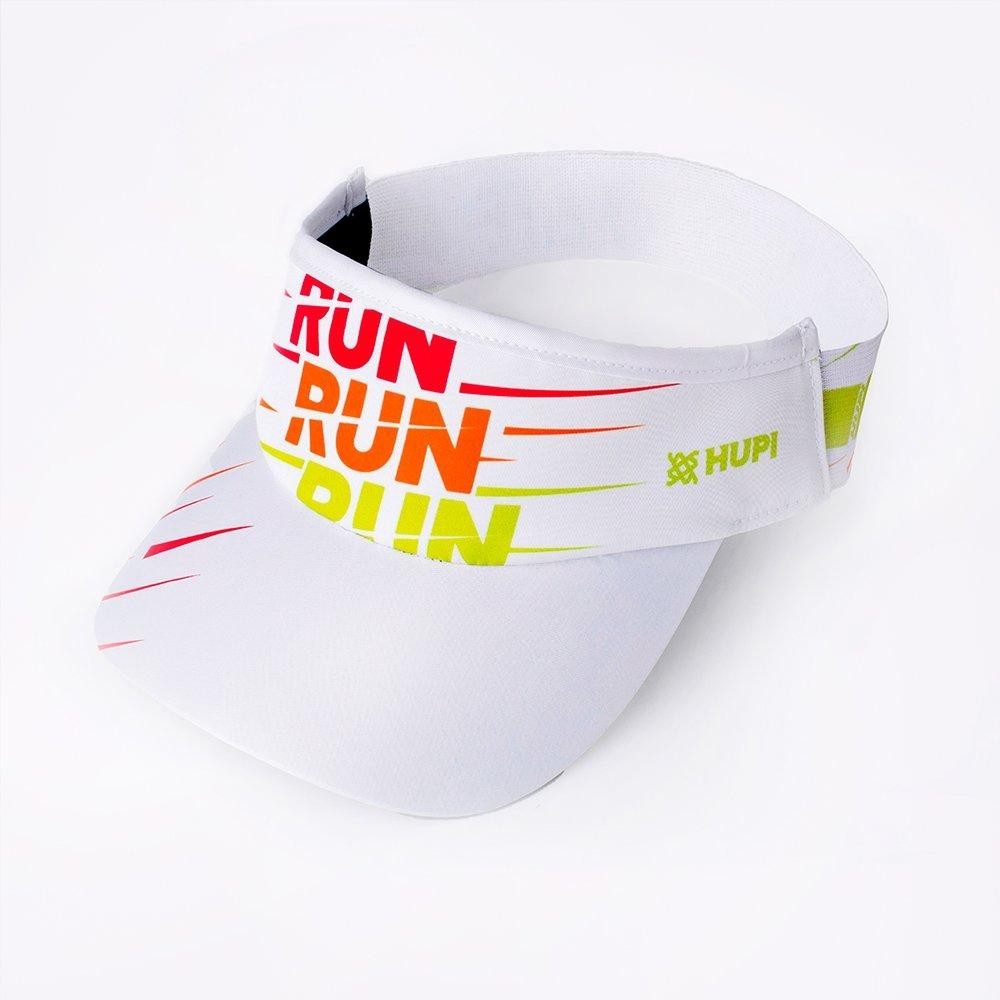 Viseira Para Corrida HUPI Running Is My Life Branca em Oferta na Shopee