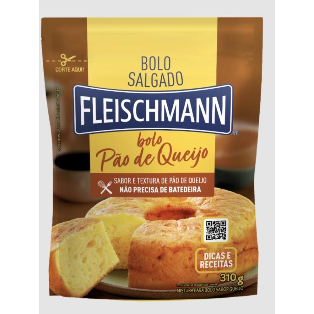 Fleischmann Mistura Para Bolo Tipo Pão De Queijo Sachê 310G em Oferta na Shopee