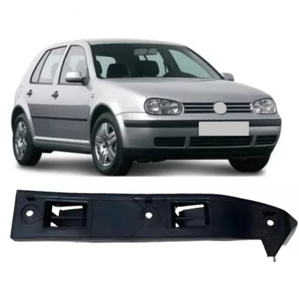SUPORTE GUIA PARACHOQUE DIANTEIRO GOLF 2000 2001 2002 2003 2004 2005 2006 LADO DIREITO