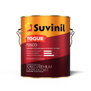 Tinta Para Parede 3,6l Toque Fosco Suvinil - Branco Neve em Oferta na Shopee