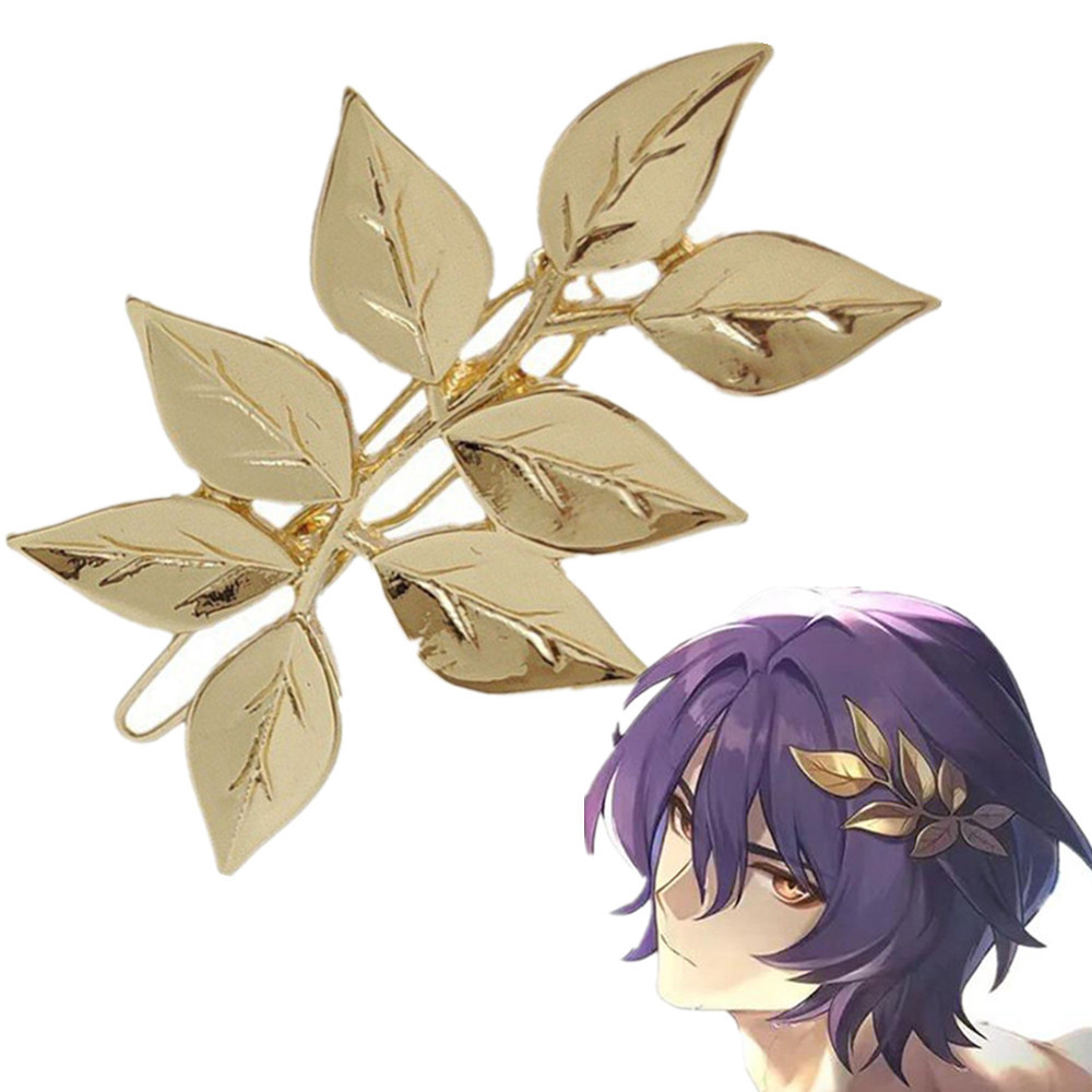 Anime Game Honkai Star Rail Hairpin Dr . Ratio Deixa A Planta Clip De Cabelo Halloween Cosplay Acessórios De Adereços Presentes