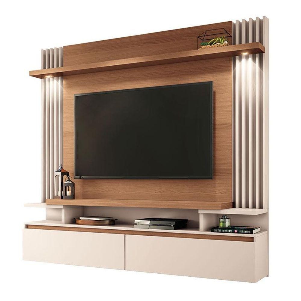 Home Suspenso Brasil Nature Off White - Hb Móveis em Oferta na Shopee