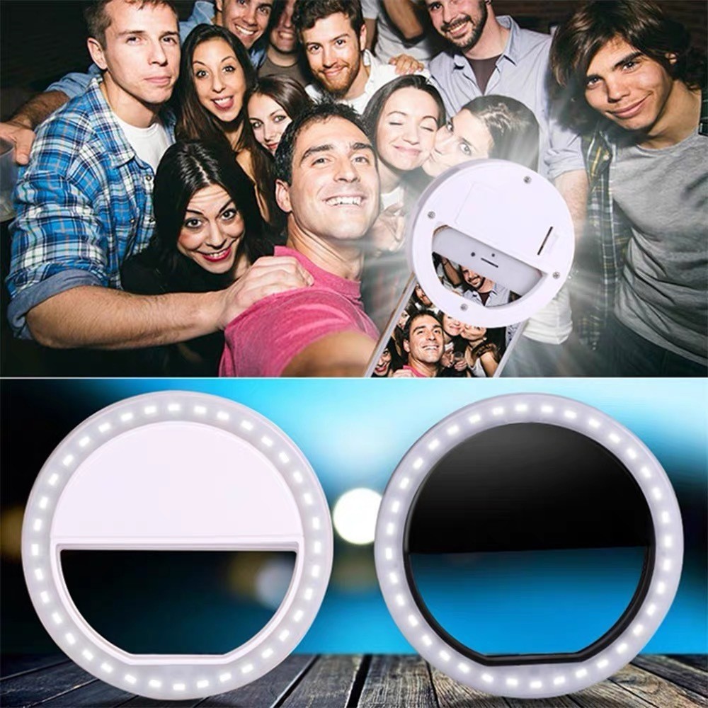 Anel Luminoso Para Celular Flash Selfie Mini Ring Light led Celular -LUZ-1