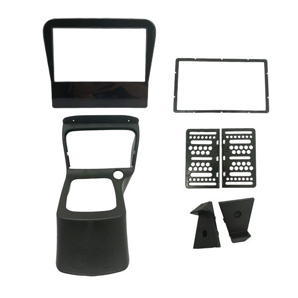 Moldura 2 Din GM Celta G1 2000 à 2005 - Black Piano - Fiamon em Oferta na Shopee