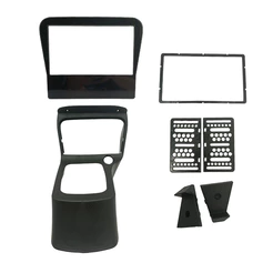 Moldura 2 Din GM Celta G1 2000 à 2005 - Black Piano - Fiamon