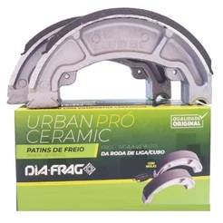 Lona de Freio Ybr 125 / Xtz 125 2000-2008 Diafrag Urban Pro Cerâmica (Standard)