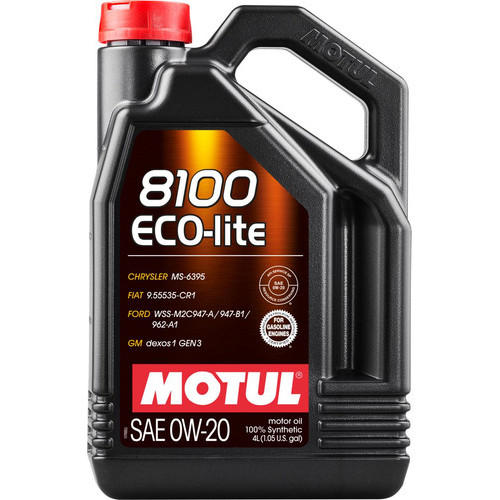 Óleo Para Motor De Carro Motul 8100 Eco-lite 0w-20 4l Motul - Spare Parts and Accessories for Vehicles
