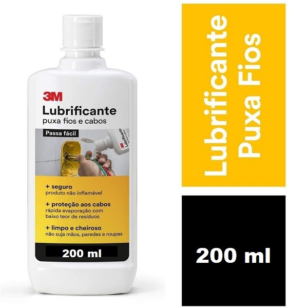 Lubrificante Puxa Cabo 200ML 3M em Oferta na Shopee