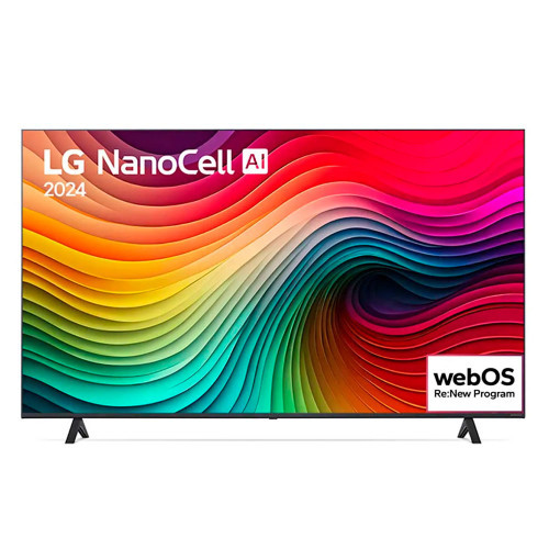 Smart TV LG 55 Polegadas 55NANO80TSA 4K UHD NanoCell ThinQ AI