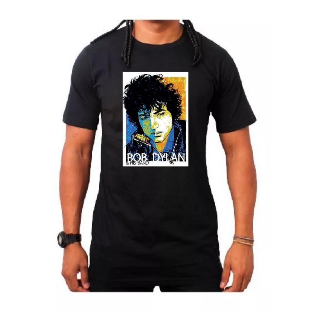 Camiseta Bob Dylan - Banda Classic Rock 333