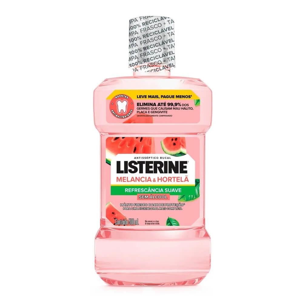 LISTERINE MELANCIA E HORTELA COM 500ML em Oferta na Shopee