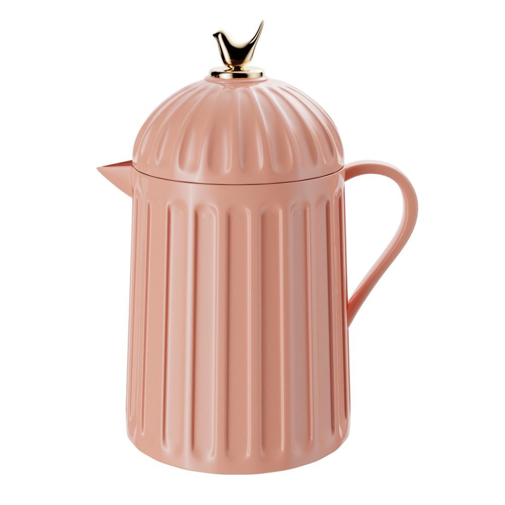 Bule Wolff Colibri de Cerâmica com Tampa Rosa 600ml em Oferta na Shopee