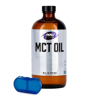Óleo Mct Líquido Now Foods Sports 473ml + Porta Cápsulas em Oferta na Shopee