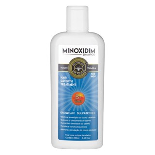 Nanovin A Minoxidim for Men Shampoo Crescimento Capilar 250ml em Oferta na Shopee