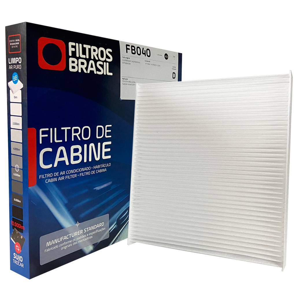 Filtro Cabine para Toyota Corolla GLi XEi Altis Pr 2020-2023