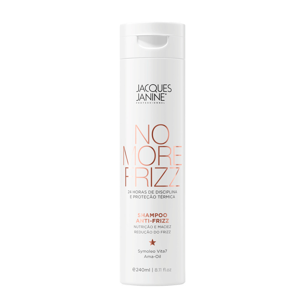 Shampoo Sem Sal No More Frizz Jacques Janine 240ml em Oferta na Shopee