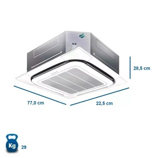 Ar condicionado Cassete Daikin SkyAir 48000 Btus Quente e Frio 220v em Oferta na Shopee