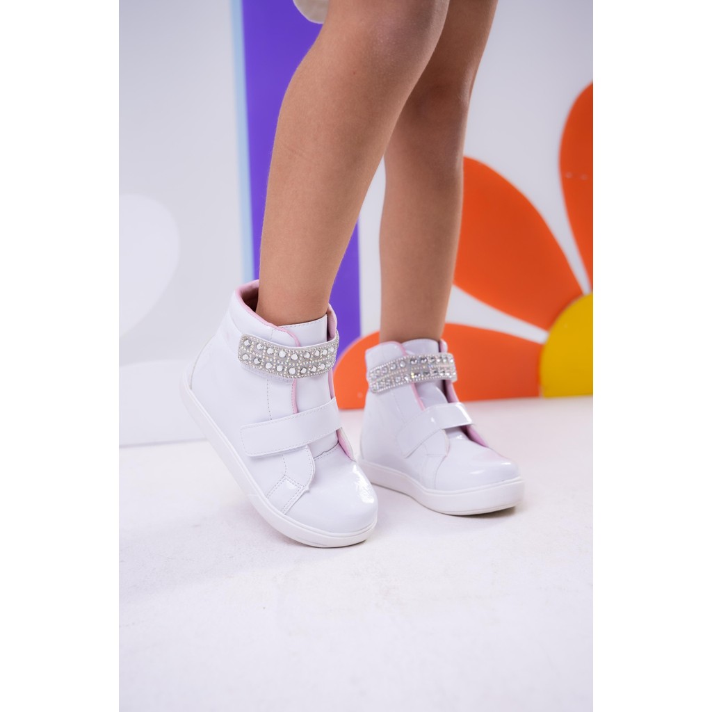 Tenis Bota D Milan Branco Feminino Cano Curto Inverno Confortável Escolar Casual Social Para Trabalhar Moda Estilo Resistente