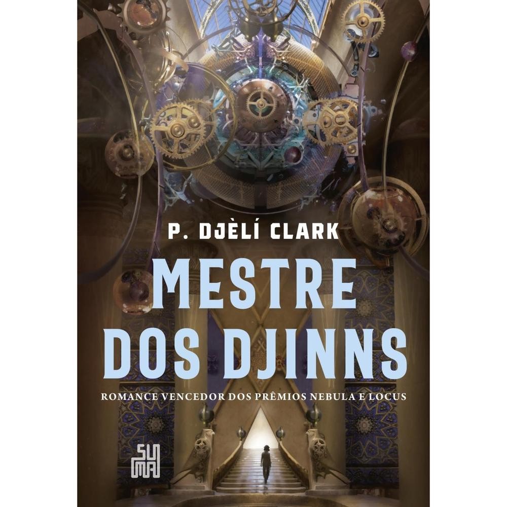 Capa do livro Mestre dos Djinns