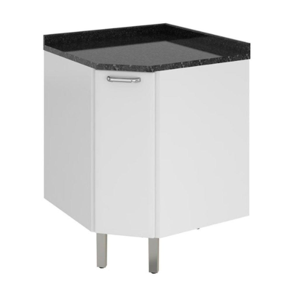 Balcão De Canto Itatiaia 1 Porta Tampo Tarsila Iag Branco em Oferta na Shopee