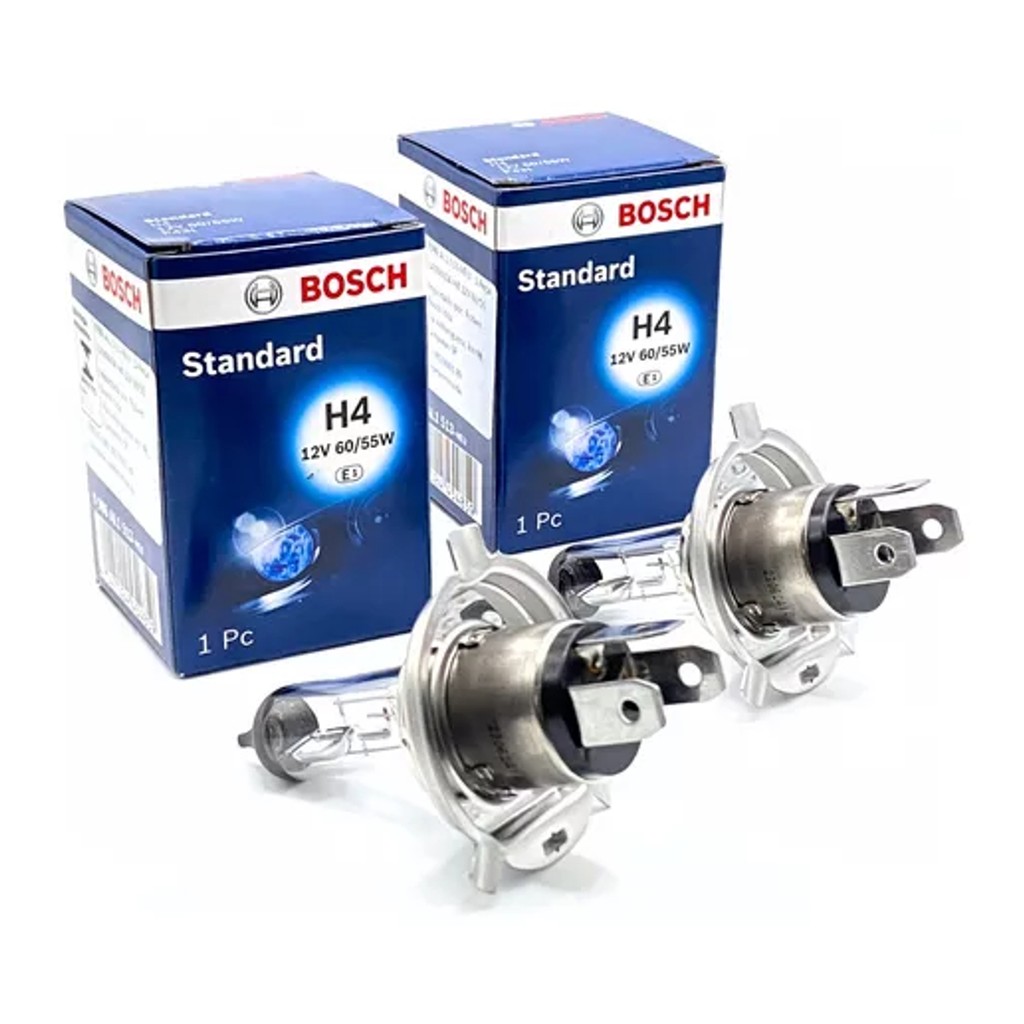Par de Lâmpadas Original Bosch Standard H4 12v 60/55w