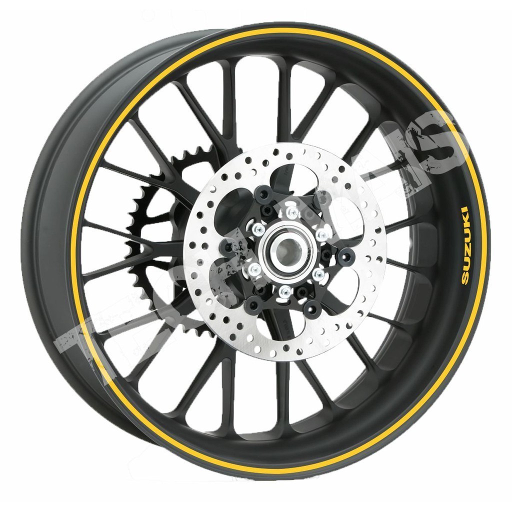 Kit de Adesivos Refletivo Faixa 5mm para Moto SUZUKI GSX 650F