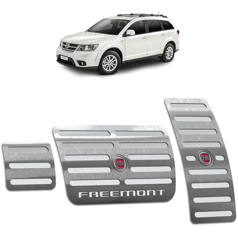 Pedaleira Freemont 11/15 Automático Aço Inox - Não fura o pedal em Oferta na Shopee