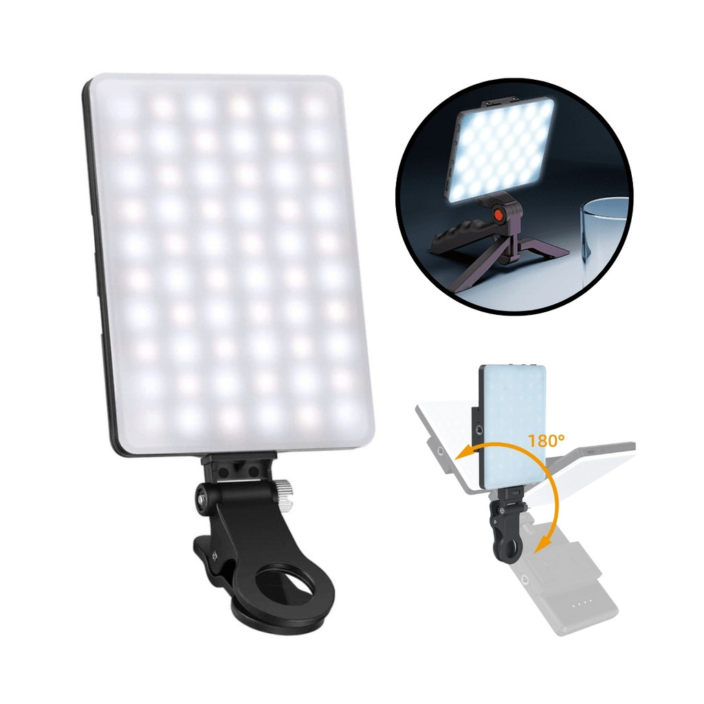 Painel de LED BiColor Iluminador Portátil para Celular Mamen CL-V11SE
