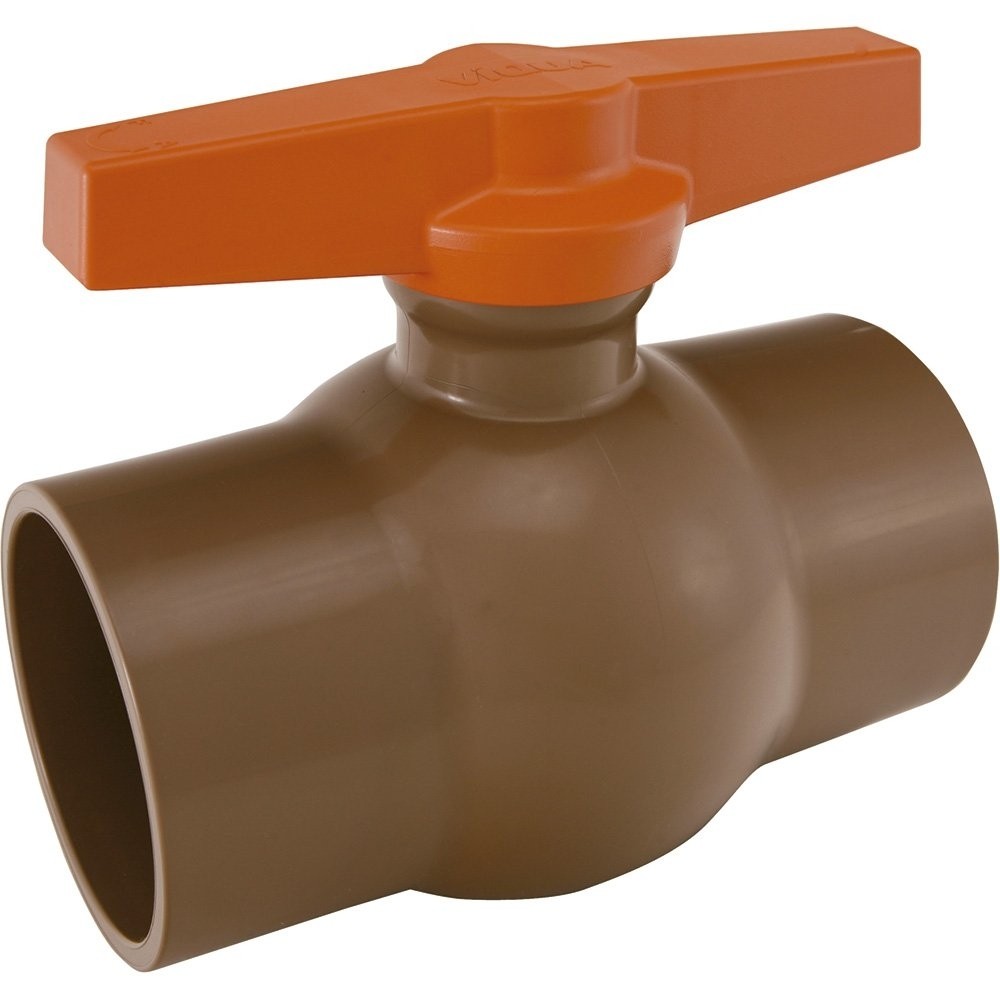 Registro Esfera Soldável Viqua 25mm - Embalagem com 5 Unidades - Home & Living