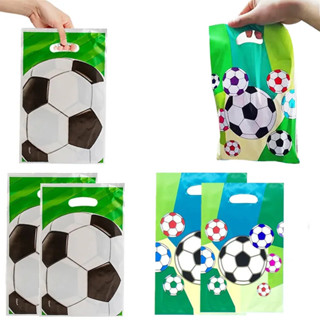 30 Pçs Futebol Tema Dos Desenhos Animados Sacos De Presente Crianças Festa De Aniversário Suprimentos Chá De Bebê Favor em Oferta na Shopee