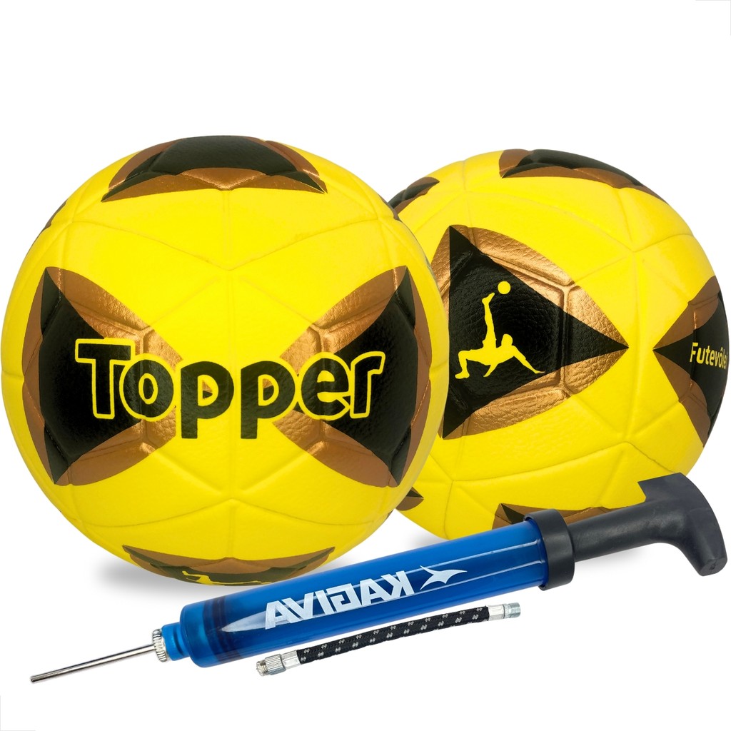 Bola De Futevôlei Topper Altinha Quadra Com Bomba De Ar Pro+