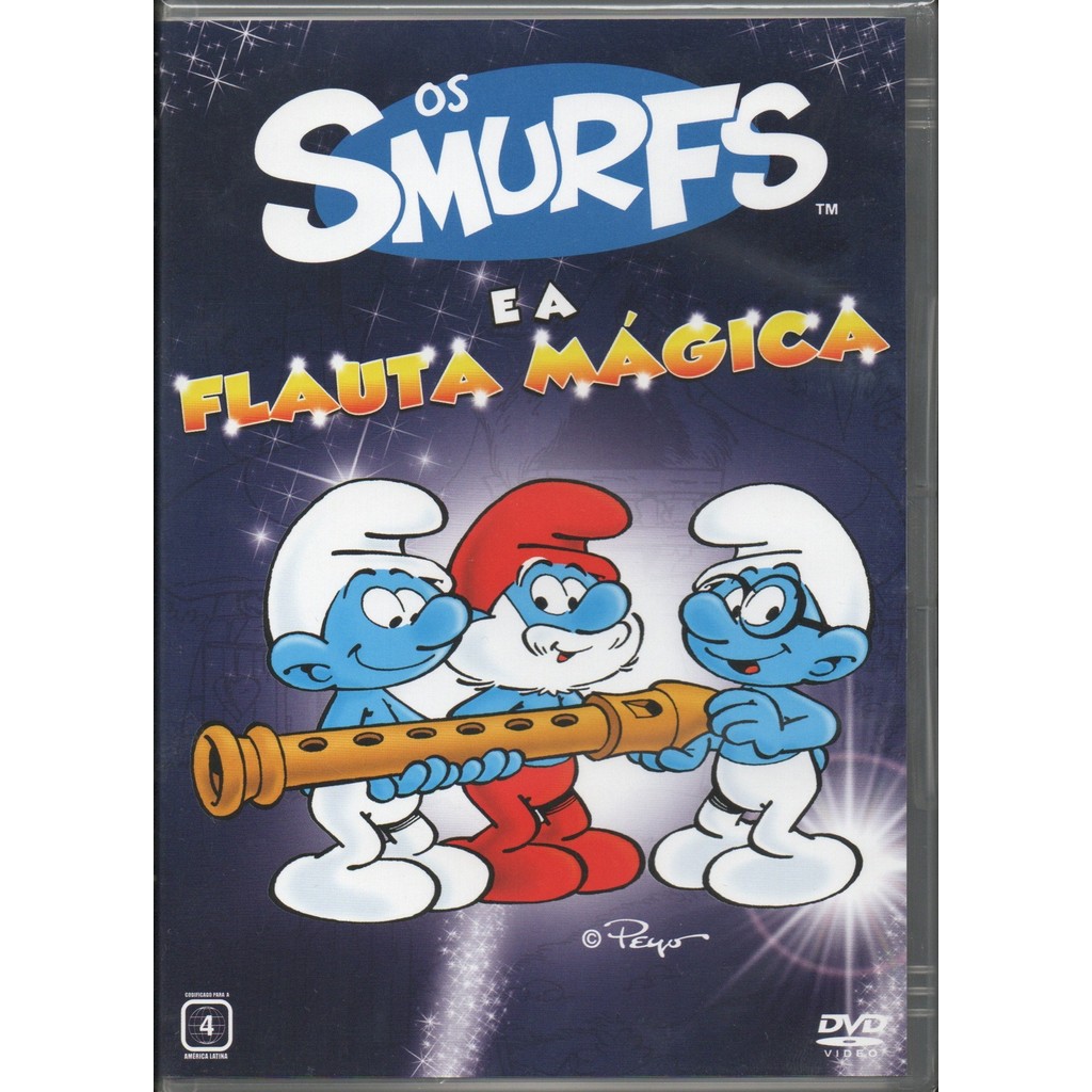 Os Smurfs E A Flauta Mágica DVD