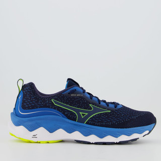 Tênis Mizuno Wave Way 3 Marinho em Oferta na Shopee