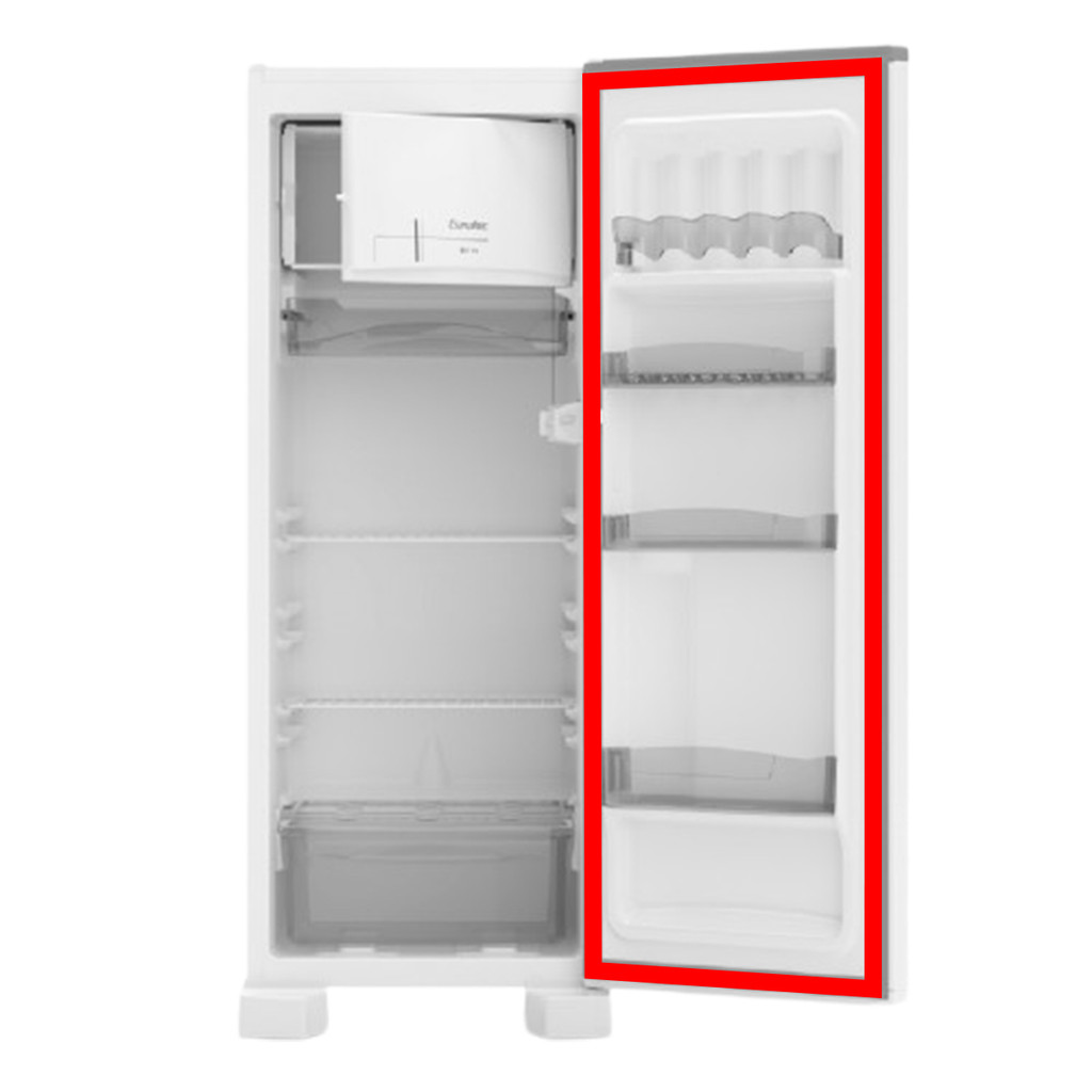 Borracha Gaxeta ROC31R Para Esmaltec Refrigerador 245L Porta 52x136