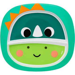 Pratinho Buba Zoo Infantil Estampado Verde Dino em Oferta na Shopee
