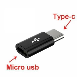 ADAPTADOR TYPE-C MACHO PARA MICRO USB FÊMEA