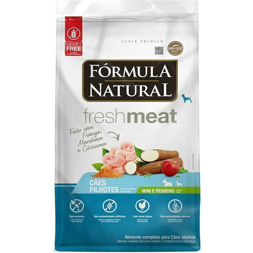 FORMULA NATURAL FRESH MEAT FILHOTE MINI E PEQUENO 2,5KG