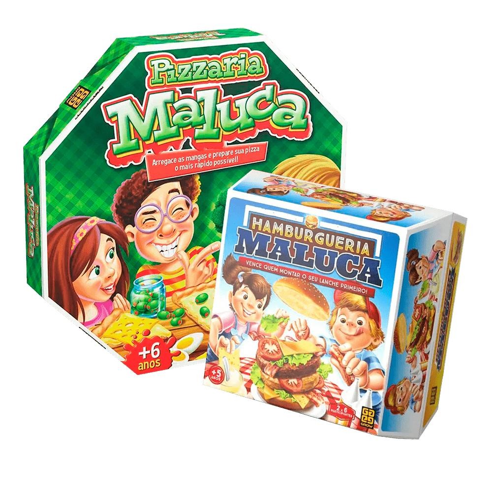 Combo Jogos Pizzaria e Hamburgueria em Oferta na Shopee