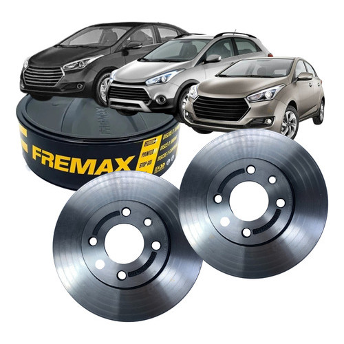 Par Disco Freio Dianteiro Original Fremax Hb20 Hb20s Hb20x 1.0 /1.6 2016 2012 2013 2014 2015 A 2019