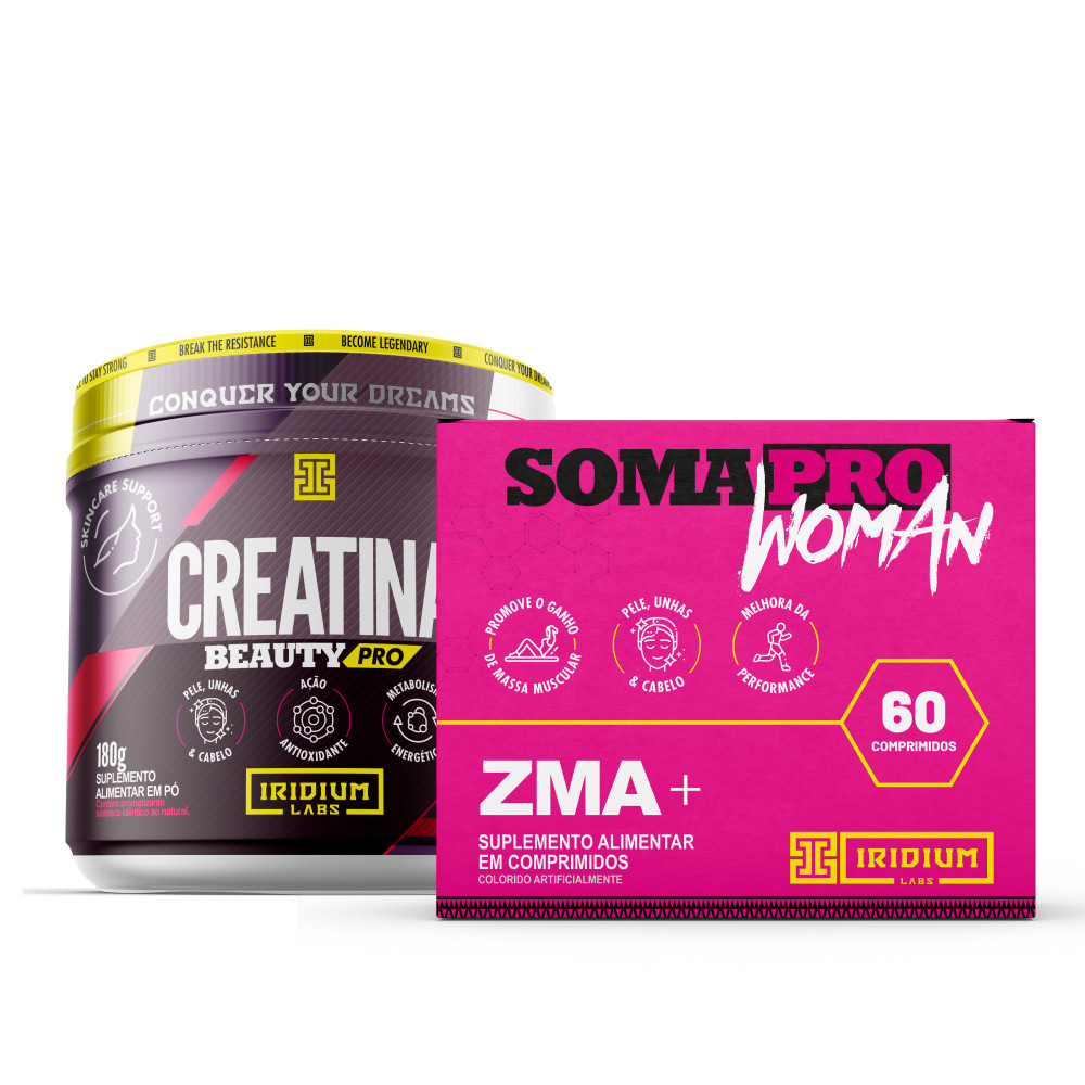 Kit Creatina Beauty Pro+ Soma Pro Woman - Health
