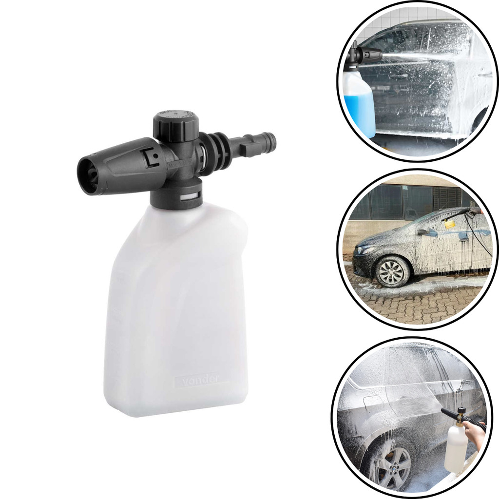 Aplicador De Detergente Snow Foam Para Wap Ágil Novo Vonder Lavadoras Alta Pressão 400ML