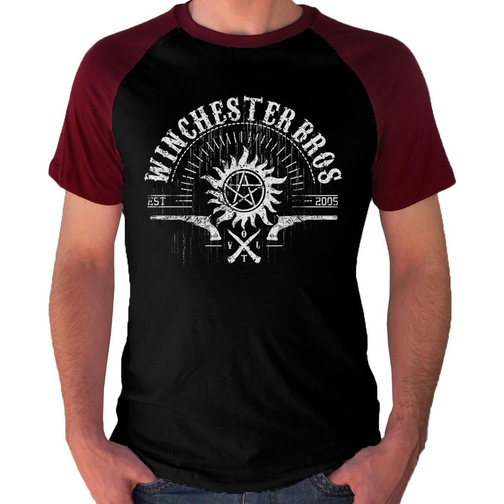 Camiseta Supernatural Winchester Série Ghost Hunter Demons