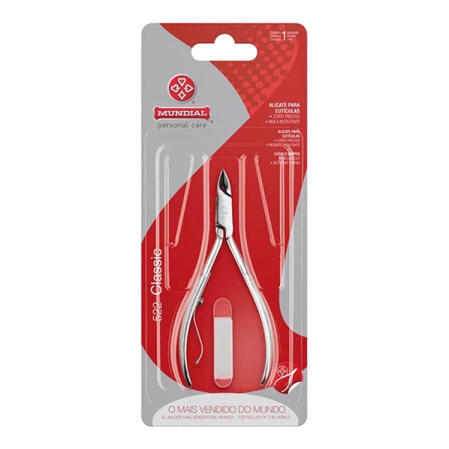ALICATE PARA CUTÍCULA MUNDIAL R-522 em Oferta na Shopee