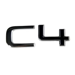 Emblema tampa traseira Citroen C4 Cactus 2019 a 2024