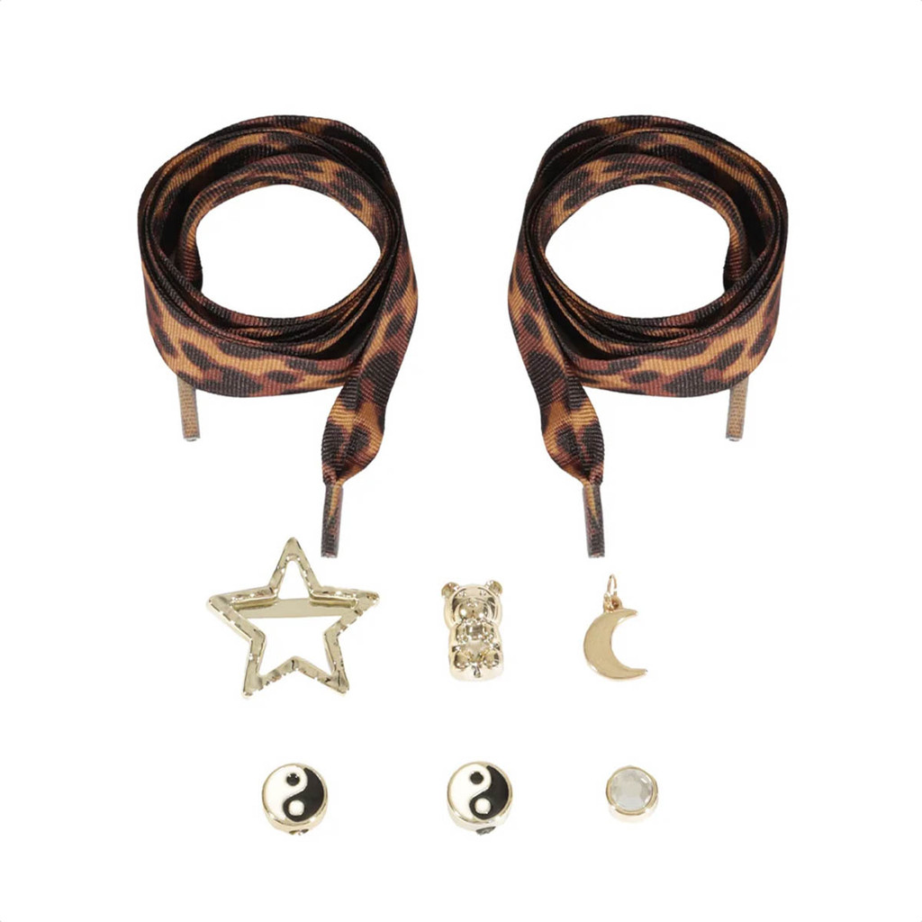 Kit Personalizável Anacapri Cadarço e Acessórios Marrom - Feminino Lançamento em Oferta na Shopee