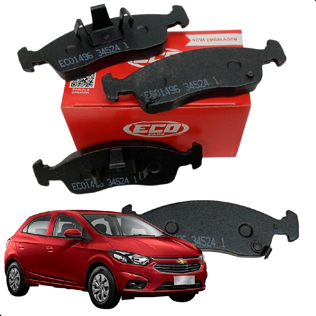Jogo Pastilhas Freio Dianteiro Gm Onix Prisma Cobalt 2012 A 2019 Sistema Teves em Oferta na Shopee