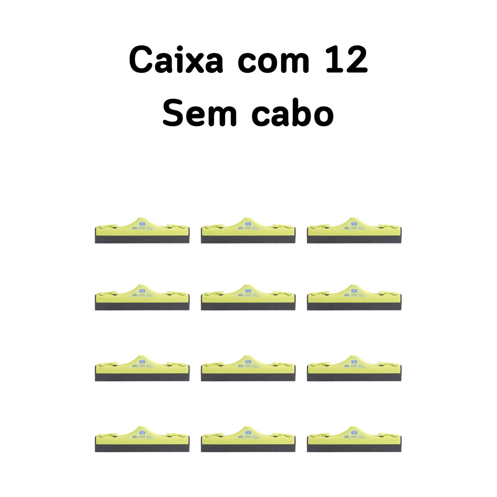 Rodo Borboleta 30cm Limpamania Sem Cabo - Caixa com 12