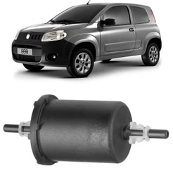 Filtro Combustível Fiat Uno 1.0 1.3 1.4 2016 a 2021 Flex